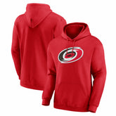 Carolina Hurricanes Logo Athletic Essential Hoodie - Red - NHL