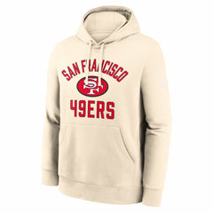 San Francisco 49ers Club Hoodie Natural | Nike for Sale