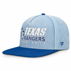 Texas Rangers Fanatics Twinbill Snapback Hat - MLB