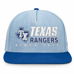Texas Rangers Fanatics Twinbill Snapback Hat - MLB