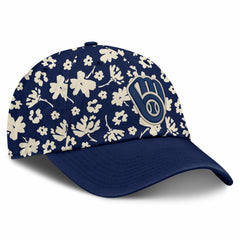 Milwaukee Brewers Fanatics Women's Blossom Adjustable Hat - MLB