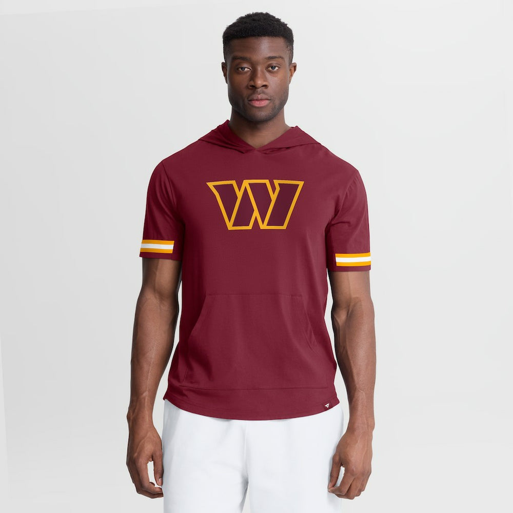 Washington Commanders Optimal Play Short Sleeve Hooded T-Shirt Burgundy | Fanatics