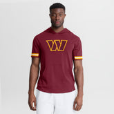 Washington Commanders Optimal Play Short Sleeve Hooded T-Shirt Burgundy | Fanatics