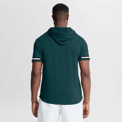 Philadelphia Eagles Optimal Play Short Sleeve Hooded T-Shirt Midnight Green | Fanatics