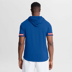New York Giants Optimal Play Short Sleeve Hooded T-Shirt Royal | Fanatics