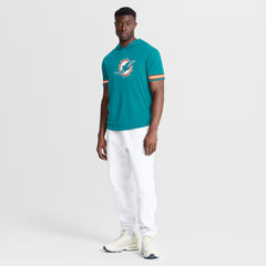 Miami Dolphins Optimal Play Short Sleeve Hooded T-Shirt Aqua | Fanatics