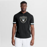 Las Vegas Raiders Optimal Play Short Sleeve Hooded T-Shirt Black | Fanatics
