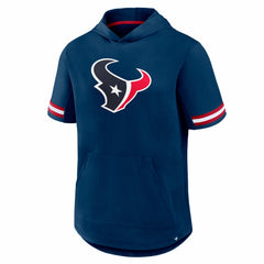 Houston Texans Optimal Play Short Sleeve Hooded T-Shirt Navy | Fanatics