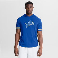 Detroit Lions Optimal Play Short Sleeve Hooded T-Shirt Blue | Fanatics
