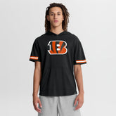Cincinnati Bengals Optimal Play Short Sleeve Hooded T-Shirt Black | Fanatics