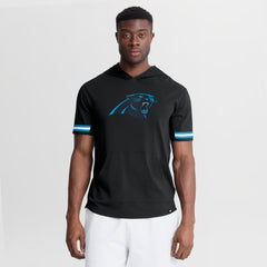 Carolina Panthers Optimal Play Short Sleeve Hooded T-Shirt Black | Fanatics