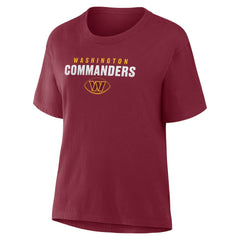 Washington Commanders Women's Fade Legacy T-Shirt Burgundy | Fanatics
