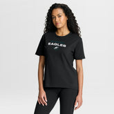 Philadelphia Eagles Women's Fade Legacy T-Shirt Black | Fanatics