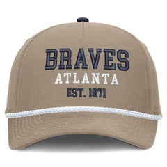 Atlanta Braves Nike Father's Day Rope Rise Adjustable Hat - MLB