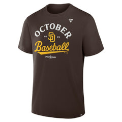 San Diego Padres Fanatics 2025 MLB Postseason Locker Room T-Shirt - MLB