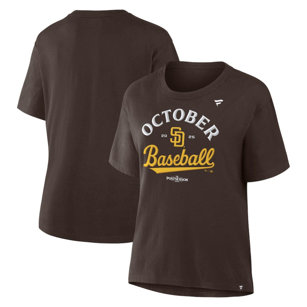 San Diego Padres Women's 2025 MLB Postseason Locker Room T-Shirt - MLB