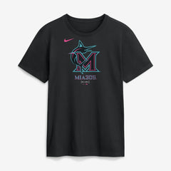 Miami Marlins Nike City Connect Large Logo T-Shirt - MLB