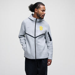 San Diego Padres Nike Tech Fleece Raglan Full-Zip Windrunner Hoodie - MLB