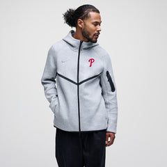 Philadelphia Phillies Nike Tech Fleece Raglan Full-Zip Windrunner Hoodie - MLB