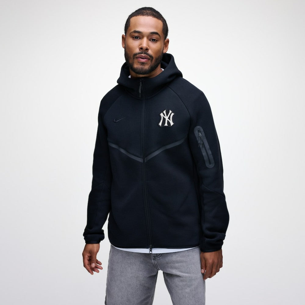 New York Yankees Nike Tech Fleece Raglan Full-Zip Windrunner Hoodie - MLB