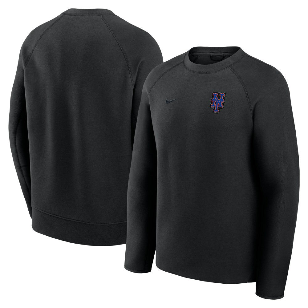 New York Mets Nike Tech Fleece Raglan Sweatshirt - MLB