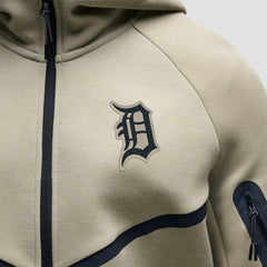 Detroit Tigers Nike Tech Fleece Raglan Full-Zip Windrunner Hoodie - MLB