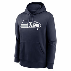 Jaxon Smith-Njigba Seattle Seahawks Name & Number Fleece Hoodie Navy | Nike for Sale
