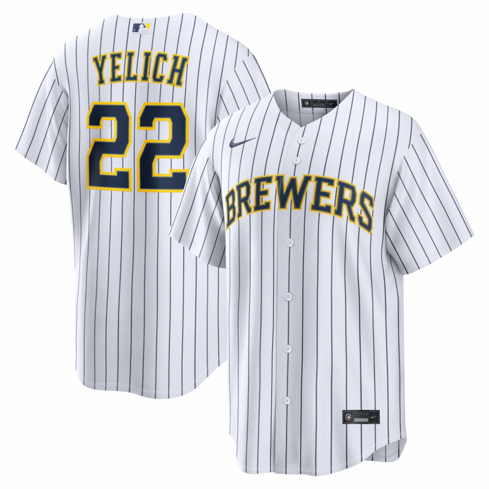 Christian Yelich Milwaukee Brewers Nike Alternate Replica Jersey - MLB