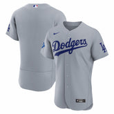 Los Angeles Dodgers Nike Road Sponsor Patch Authentic Jersey - MLB