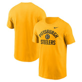 Pittsburgh Steelers Essential T-Shirt Gold | Nike for Sale