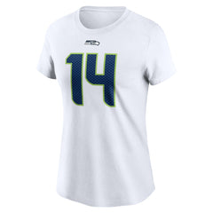 Sam Darnold Seattle Seahawks Women's Player Name & Number T-Shirt White | Nike for Sale