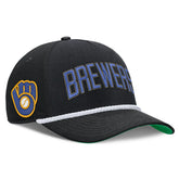 Milwaukee Brewers Nike Cooperstown Collection Rise Adjustable Hat - MLB