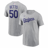 Mookie Betts Los Angeles Dodgers Nike Name & Number T-Shirt - MLB