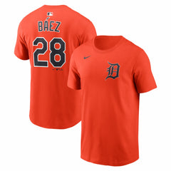 Javier Báez Detroit Tigers Nike Name & Number T-Shirt - MLB