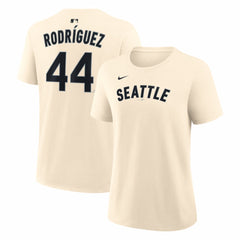 Julio Rodriguez Seattle Mariners Nike Women's Name & Number T-Shirt - MLB