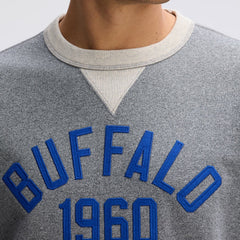 Buffalo Bills IconicFleece Pocket Sweatshirt Athletic Heather Gray | Fanatics