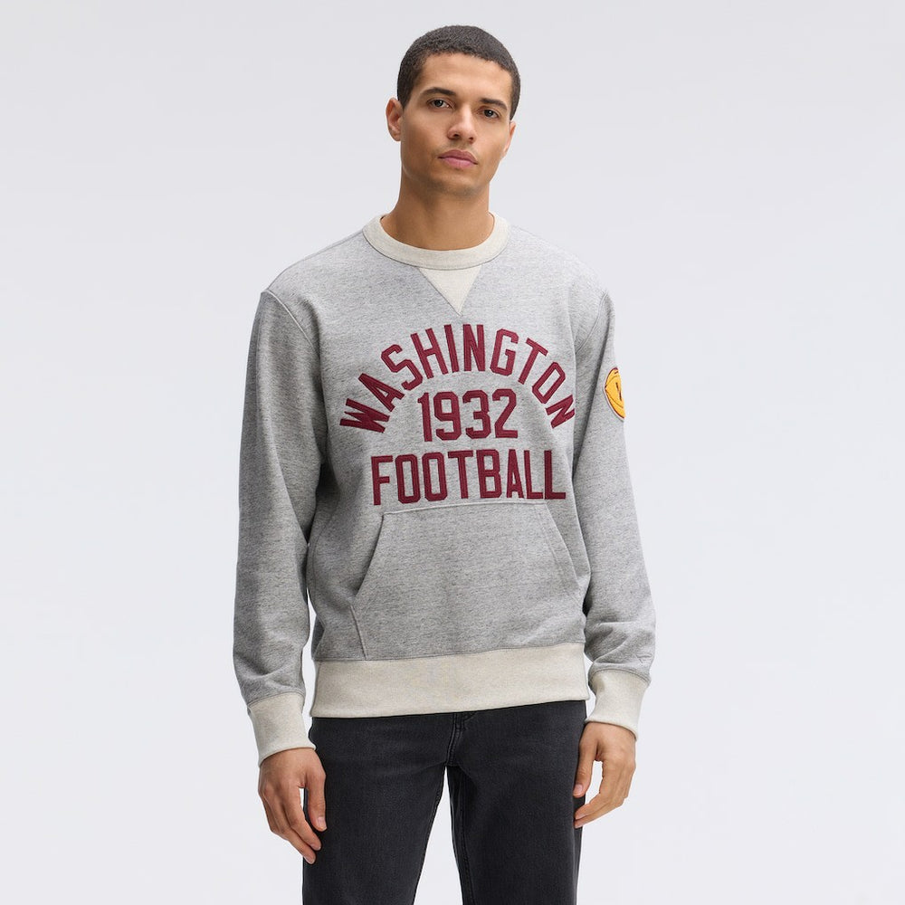 Washington Commanders IconicFleece Pocket Sweatshirt Heather Gray | Fanatics