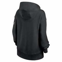 New England Patriots Women's Oversized Legacy Phoenix Hoodie Black | Nike for Sale