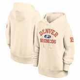 Denver Broncos Women's Oversized Legacy Phoenix Hoodie Natural | Nike for Sale