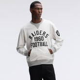 Las Vegas Raiders IconicFleece Pocket Sweatshirt Heather Gray | Fanatics
