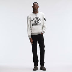 Las Vegas Raiders IconicFleece Pocket Sweatshirt Heather Gray | Fanatics