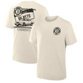 Brooklyn Nets Team Culture T-Shirt Cream - NBA