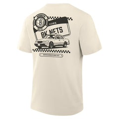 Brooklyn Nets Team Culture T-Shirt Cream - NBA