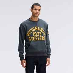 Pittsburgh Steelers IconicFleece Pocket Sweatshirt Charcoal | Fanatics