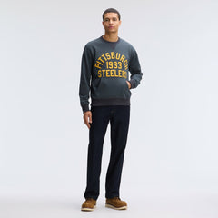 Pittsburgh Steelers IconicFleece Pocket Sweatshirt Charcoal | Fanatics
