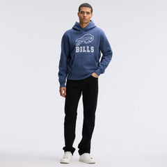 Buffalo Bills IconicFleece Flocked Hoodie Royal | Fanatics