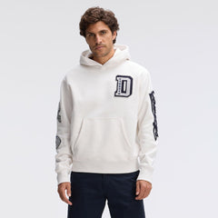 Dallas Cowboys IconicFleece Letterman Hoodie Oatmeal | Fanatics