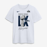Seattle Seahawks Super Bowl LX Champions Lombardi Trophy T-Shirt White | Nike for Sale