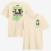 Seattle Seahawks Super Bowl LX Champions Long Ball T-Shirt Natural | Nike for Sale