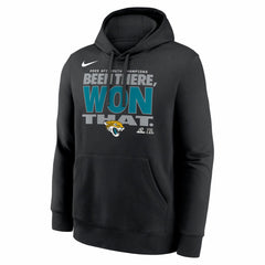 Jacksonville Jaguars 2025 AFC South Division Champions Locker Room Trophy Collection Hoodie Black | Nike for Sale